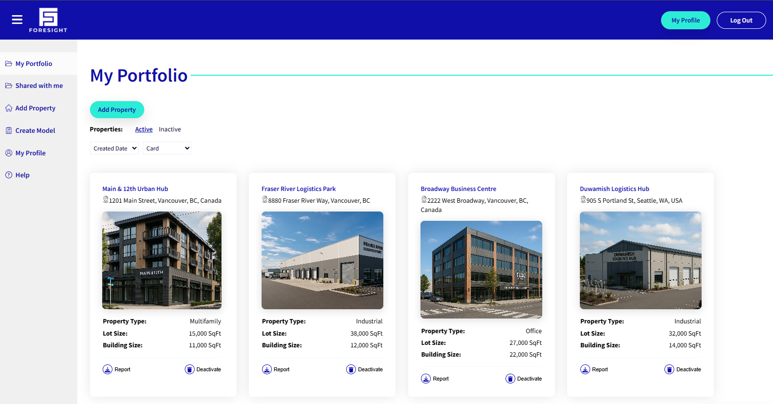 Property profile auto-populated with AI-extracted fields from an uploaded rent roll and appraisal